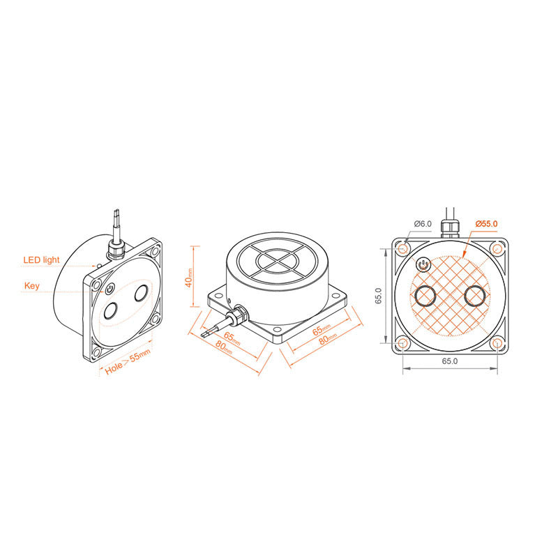Wireless Mobile Application Detector Water And Fuel Level Sensor Alarm Indicator Remote Tank Monitor