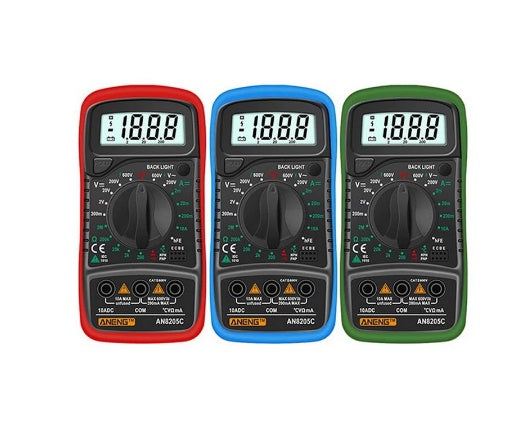 Aneng Multimeter Current Meter Multitester Voltage Current Portable high-precision digital display universal strap