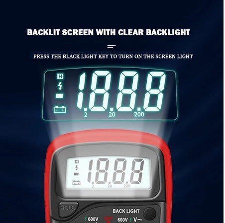 Aneng Multimeter Current Meter Multitester Voltage Current Portable high-precision digital display universal strap
