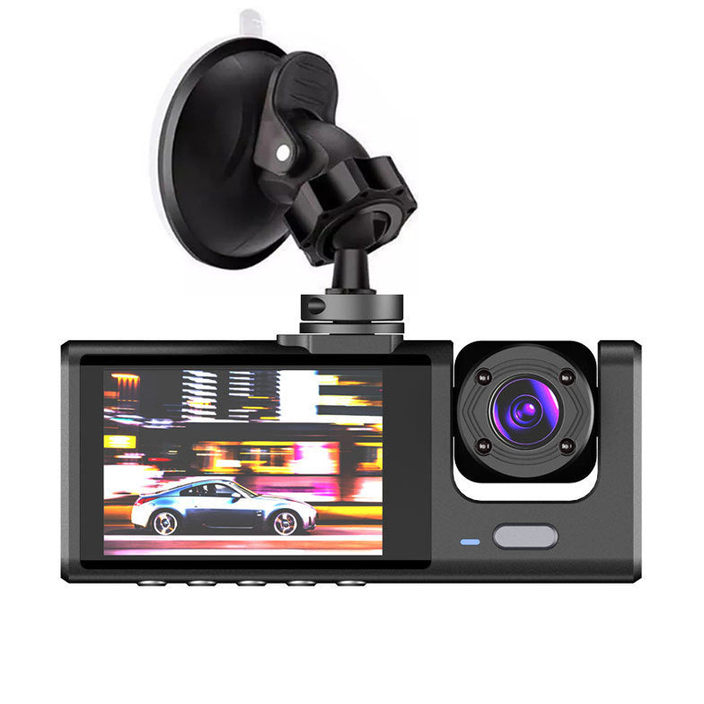Dash Camera 3 Lens DVR Dash Camera Full HD 1080P WIFI 2Inch Screen Driving Recorder