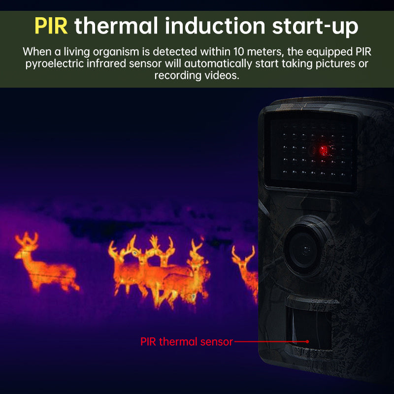 Outdoor Trail Camera 4MP/14MP - Night Vision Motion-Activated Wildlife Hunting Camera #20