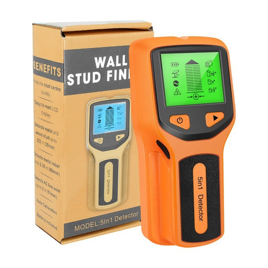 5-in-1 Stud Column Measuring Wall Metal Detector